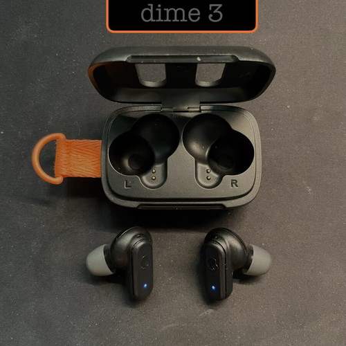 Skullcandy Dime 3 True Wireless In-Ear Earbuds, black