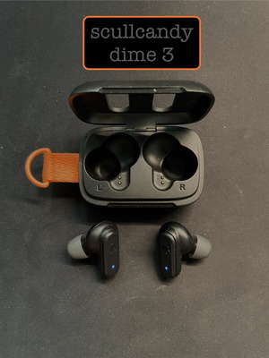 Skullcandy Dime 3 True Wireless In-Ear Earbuds, black