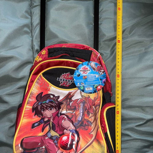 Bakugan toddler trolley school bag new colorful by Gim