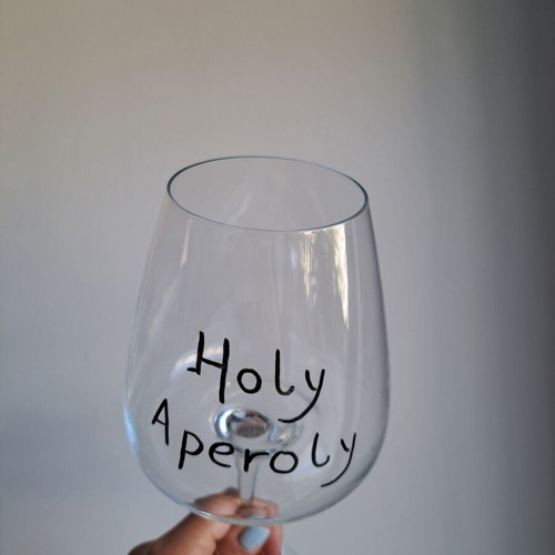 Holy Aperoly Handmade Glass
