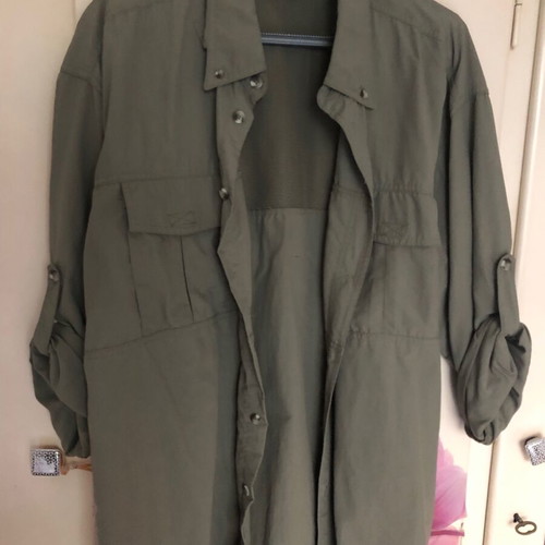 Crane sports shirt XXL like new, green