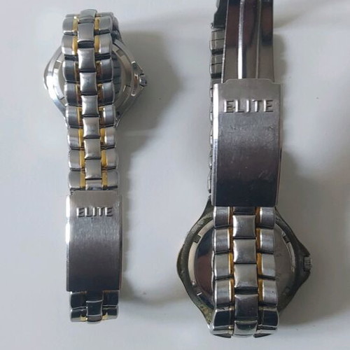 Vintage watch set like new, unisex wristwatches