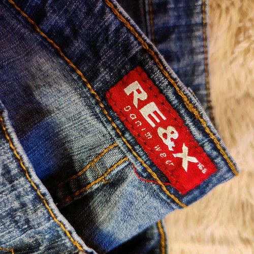 Jeans No.58 long blue men's RE&X like new