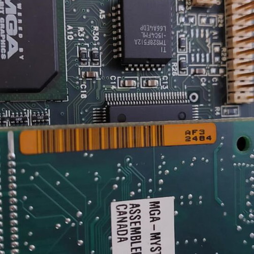 Matrox Mystique 618-02 Rev. A 1996 graphics card like new, 4MB