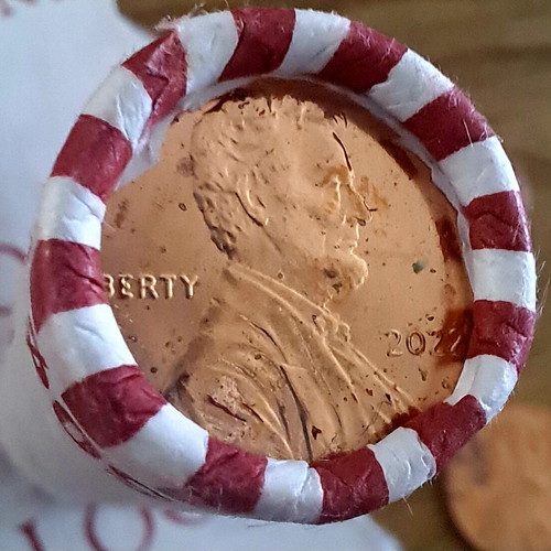 One cent USA roll unopened, 2022