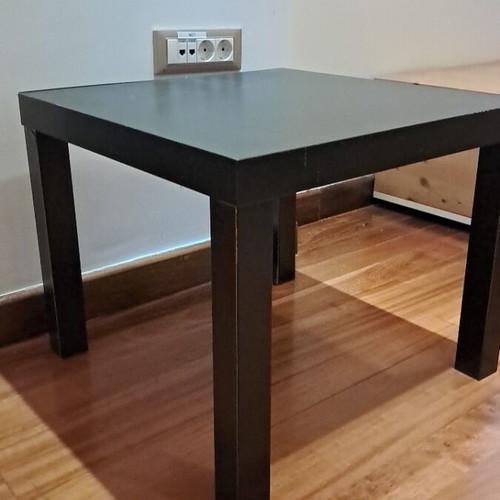 Black coffee table