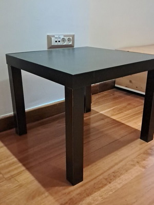 Black coffee table