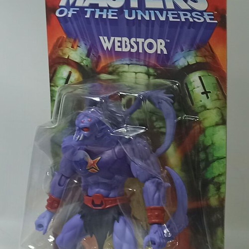 Webstor Action Figure Mattel MOTU Origins 200X Cartoon Collection new