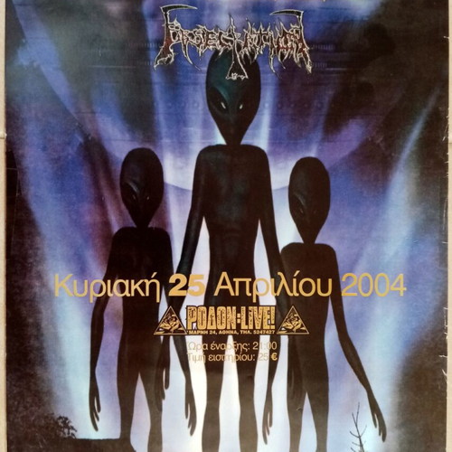 Hypocrisy Obsecration concert poster Rodon April 2004