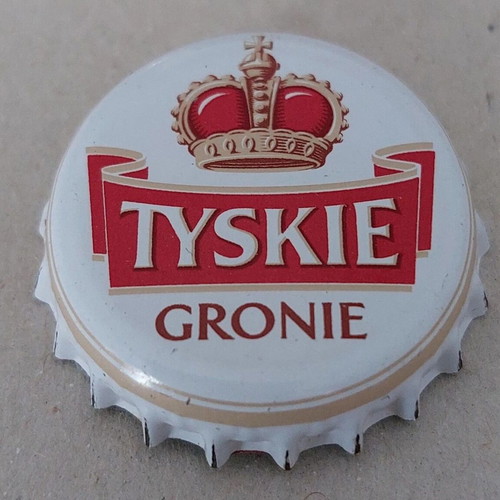 Tyskie brewery cap unused, rare collectible