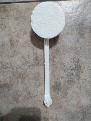 Float valve, air button and stainless steel flexible water supply hose for toilet