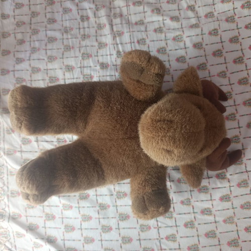Plush reindeer stuffed toy used for kids