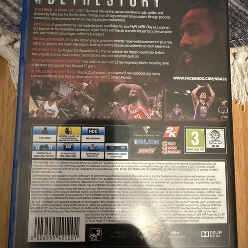 NBA 2K16 PS4 game