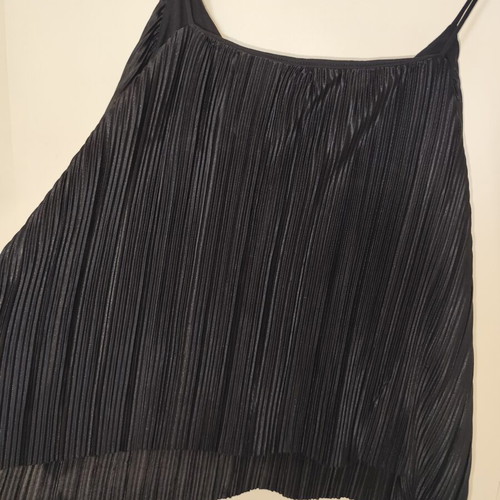 Olise black top with straps medium used