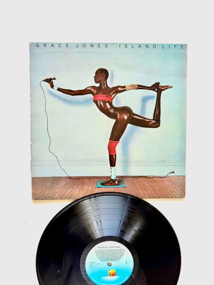Grace Jones Island Life LP употребяван, поп, първо издание от Гърция 1985