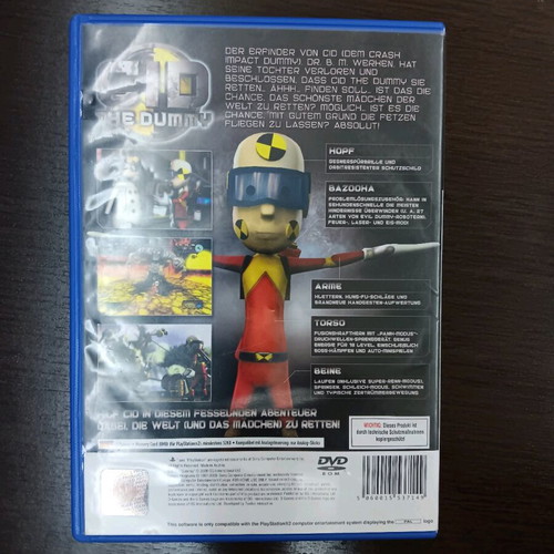 CID The Dummy ps2 game