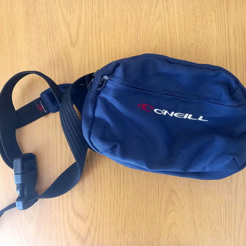 O'Neill waist bag used, blue and black