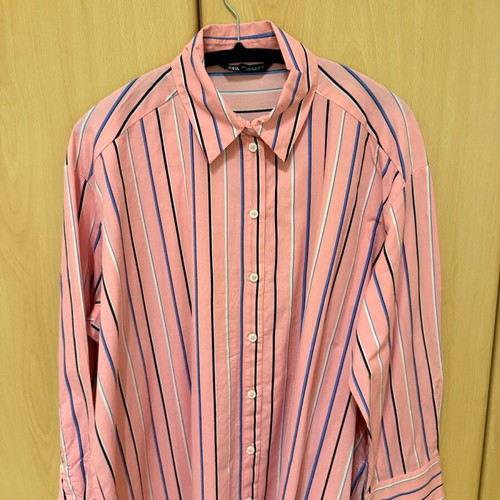 Zara oversize pink shirt like new size M