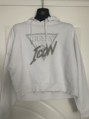 High women's hoodie white, like new, size S