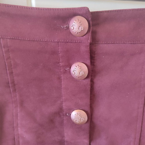 Mini skirt with front buttons Iso used, size XS