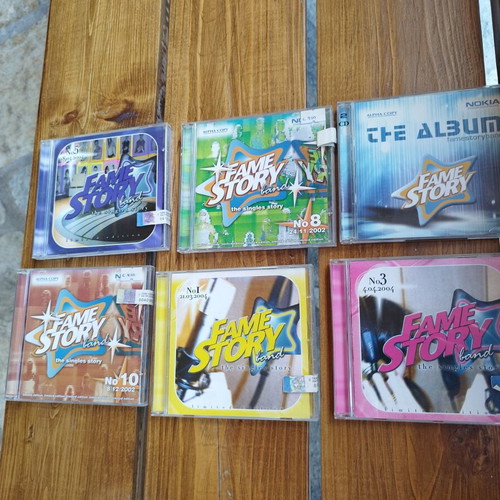 Fame Story 6 genuine CDs sealed