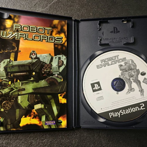 Robot Warlords Playstation 2 Pal Cib used, functional