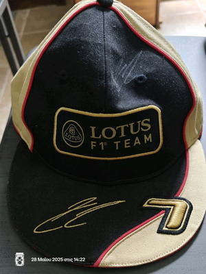 Lotus Renault F1 Team Kimi Raikkonen Iceman hat new collectible