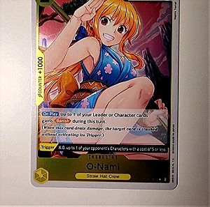 O-Nami One Piece Card Game OP06-101 Rare