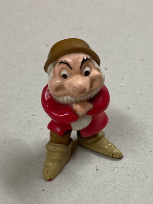 Disney Snow White plastic figure Grumpy In good condition Price 4.50 Euros