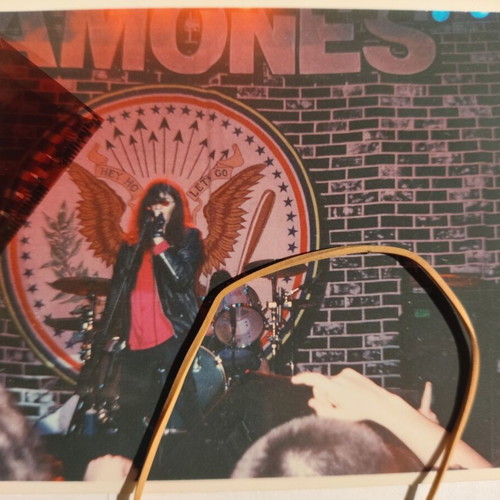 Ramones Live in Athens Greece 1993 Photo like new with Joey Ramone