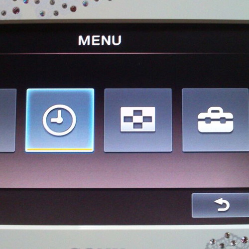 Sony C700 digital photo frame Swarovski edition