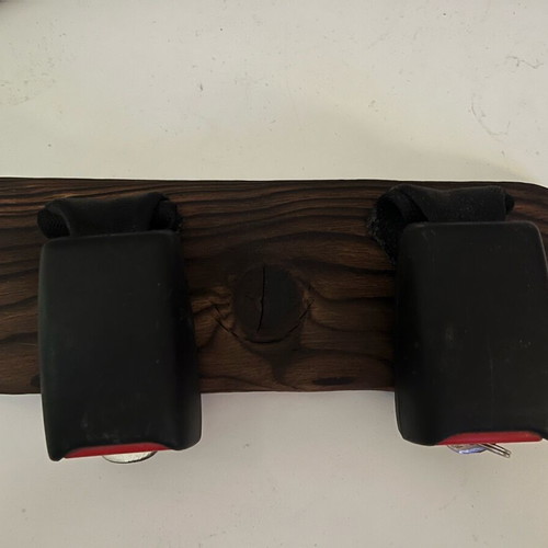 Wall-mounted key holder for car and motorcycle handmade