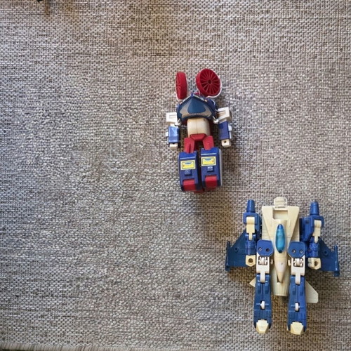 Transformers figures used, pack of 5, non-original Hasbro