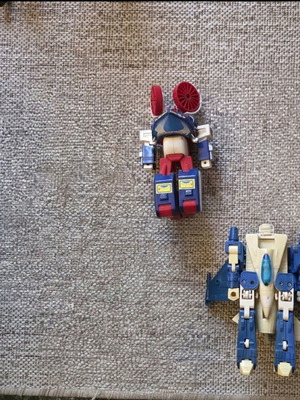 Transformers figures used, pack of 5, non-original Hasbro
