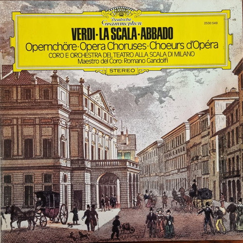 Verdi La Scala Abbado Opera Choruses CD used, classical