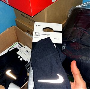 Nike reflective gloves lightweight