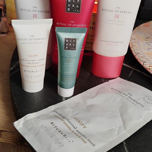 Rituals skincare set for body and face new