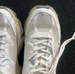 Bershka sneaker used, white, athletic, size 38
