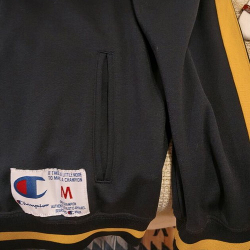 Champion jacket official California like new, blue and yellow