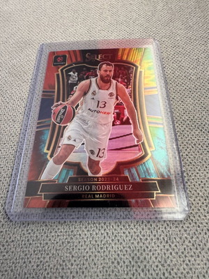 EuroLeague Select Sergio Rodriguez Tied Eyes card new
