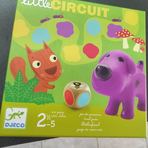 Djeco Trail Game Race on the Forest Path board game like new