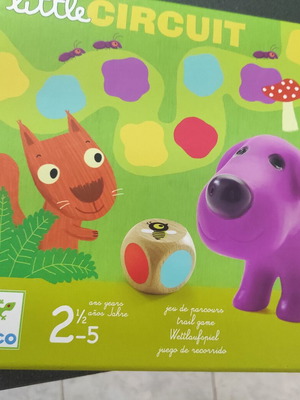 Djeco Trail Game Race on the Forest Path board game like new