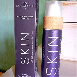 Cocosolis SKIN anti cellulite dry oil blueberry 110ml