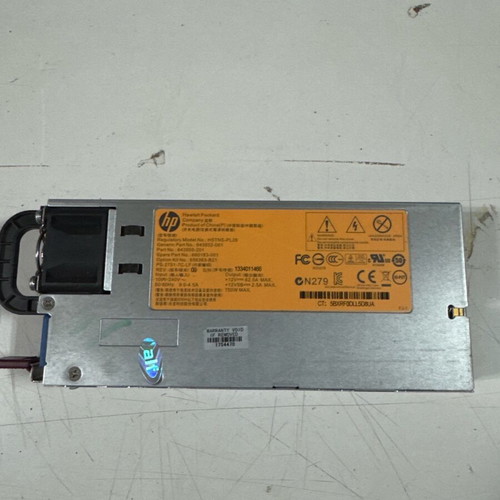 HP Server PSU HSTNS-PL29 Platinum 750W power supply used