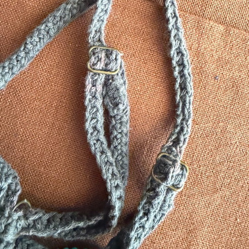She Made Me crochet swimsuit size S like new, bikini set with second top gift