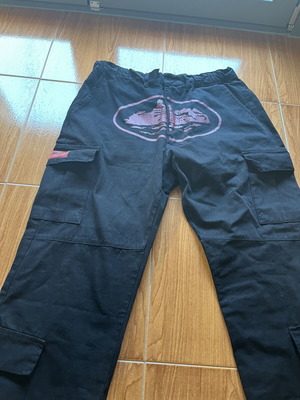 Corteiz Cargo Pants Size M Black New