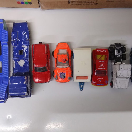 Majorette vintage toy cars and truck used