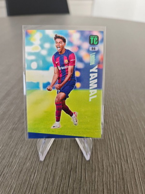 Lamine Yamal Panini Top Class FC Barcelona Green Card 86 new