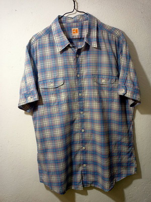 Boss Orange shirt like new, 100% cotton, size XXL, colorful