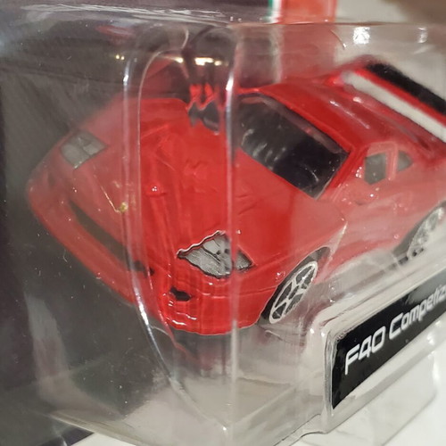 Burago Ferrari F40 Competizione model car, sealed